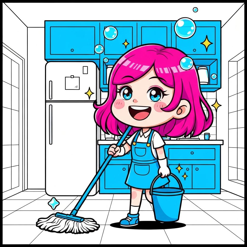 엘리스홈클린 캐릭터 - 전문 청소 서비스
